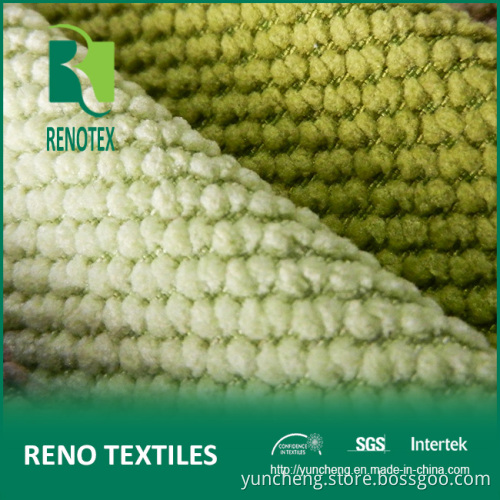 87% Polyester 13% Nylon Microfiber Dobby DOT Bonding Corduroy for Sofa